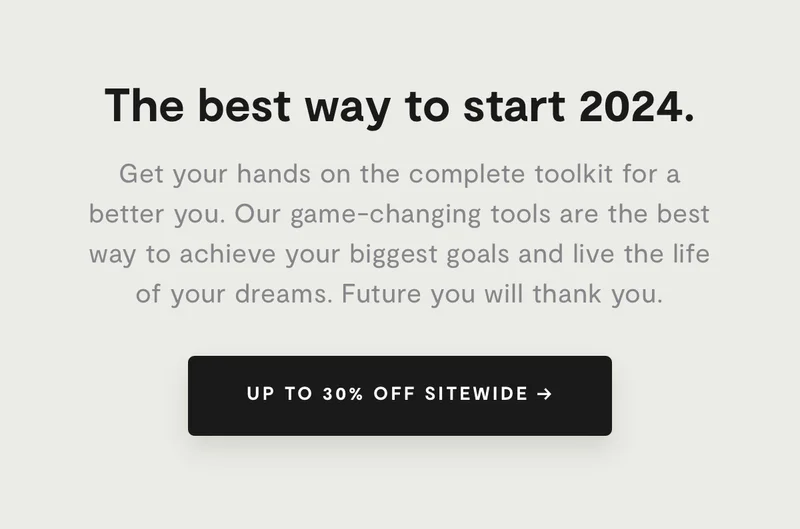 Up to 30% Off Sitewide