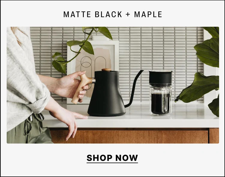 Matte Black + Maple Stagg EKG - Shop Now