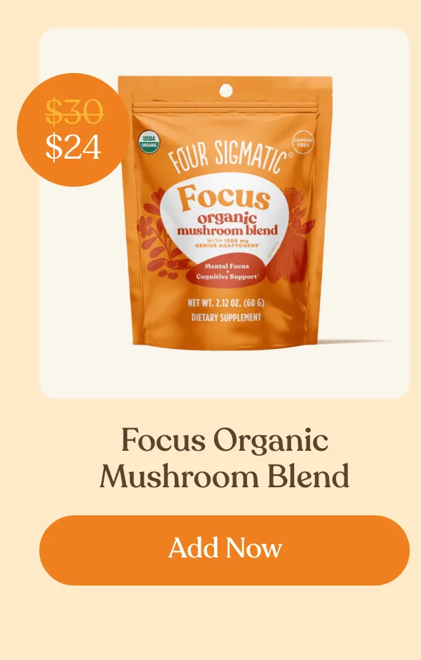 Focus Organic Mushroom Blend | Add Now