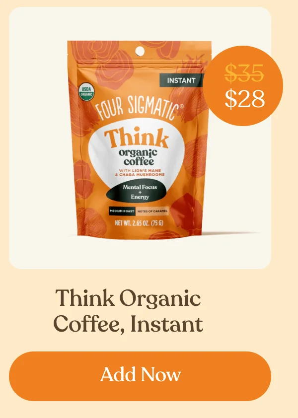 Think Organic Coffee, Instant | Add Now