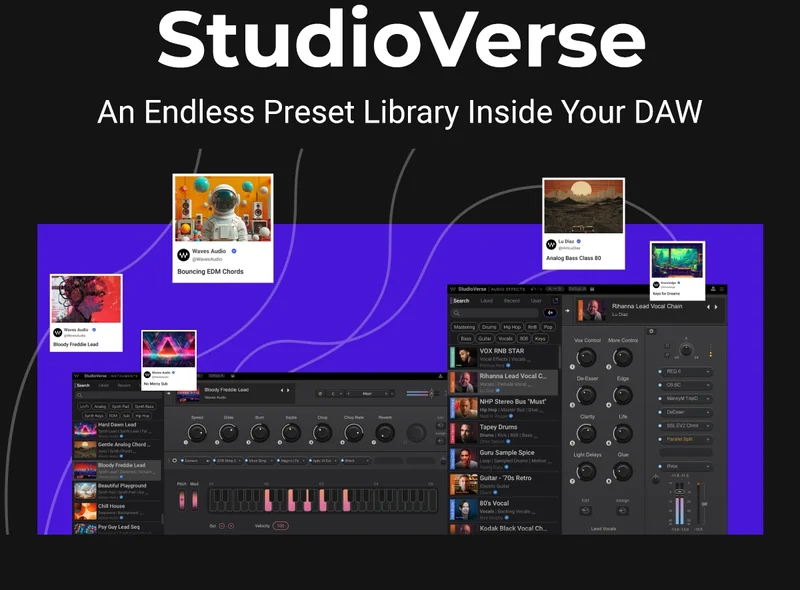 Accelerate your mixing with StudioVerse