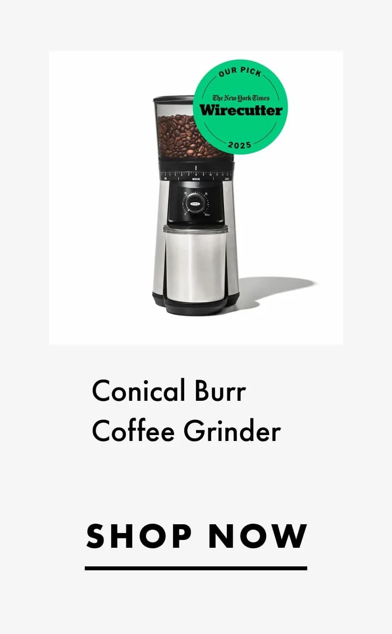 Conical Burr Coffee Grinder | SHOP NOW