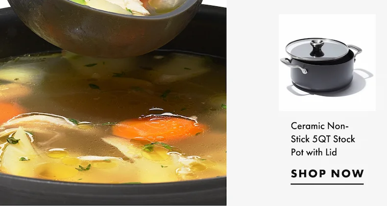 Ceramic Non-Stick 5QT Stock Pot with Lid | SHOP NOW