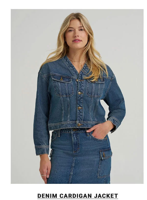 Denim Cardigan Jacket