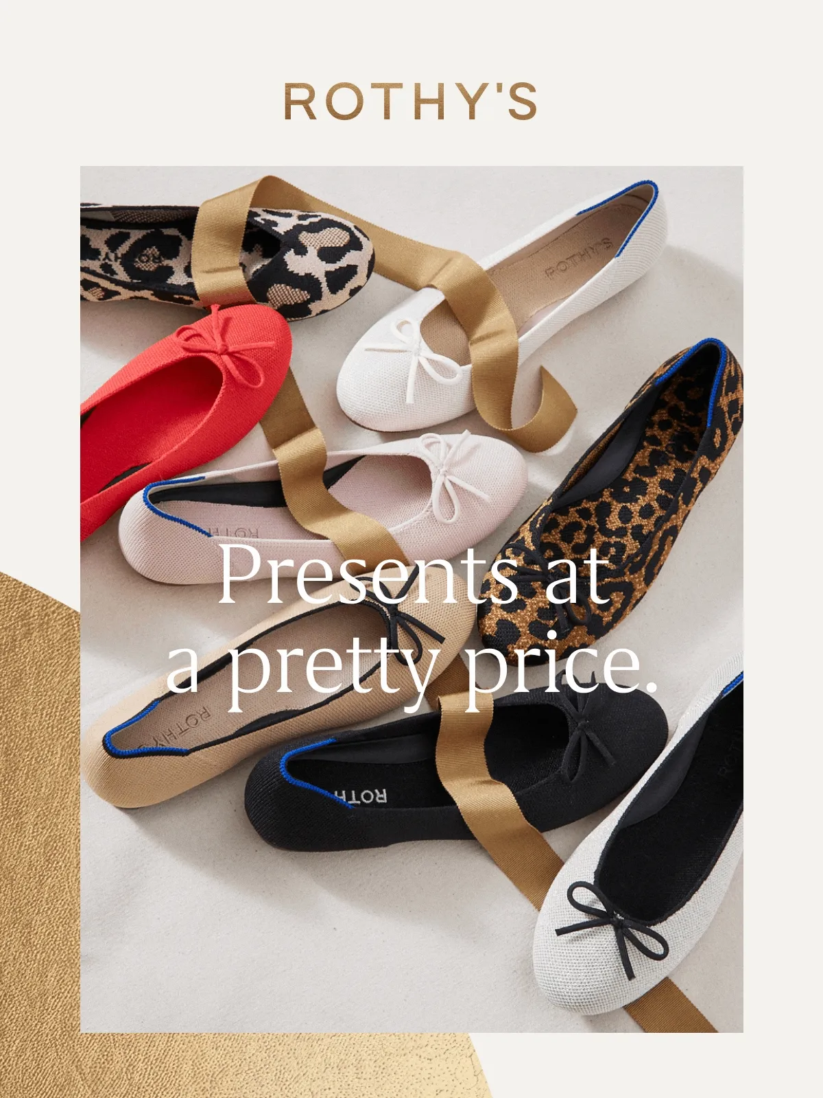 Presents at a pretty price.