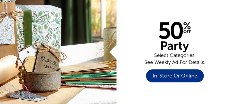 50% Off Party