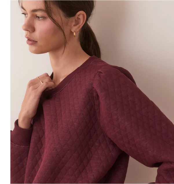 Corbet Puff Sleeve Sweatshirt