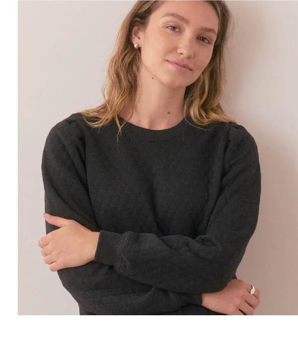 Corbet Puff Sleeve Sweatshirt 2