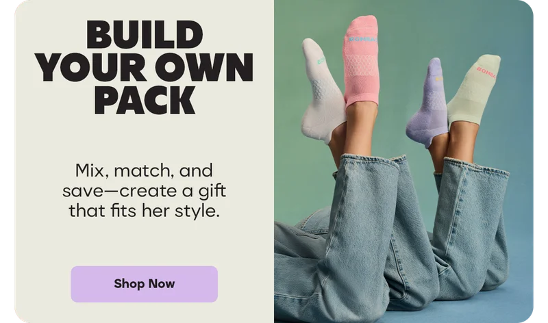 BUILD YOUR OWN PACK | Mix, match, and save-create a gift that fits her style. | Shop Now