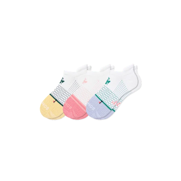 Women's Golf Ankle Sock 3-Pack