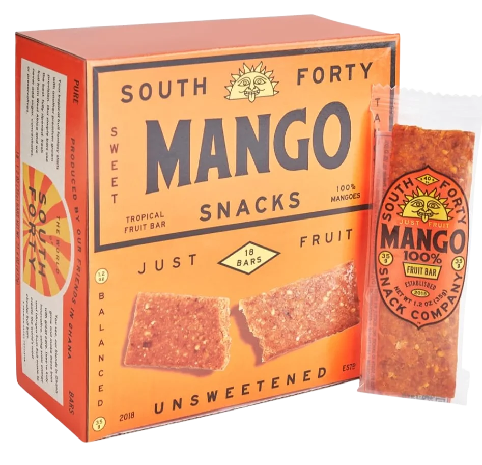 Image of South 40 Snacks Mango Fruit Bars