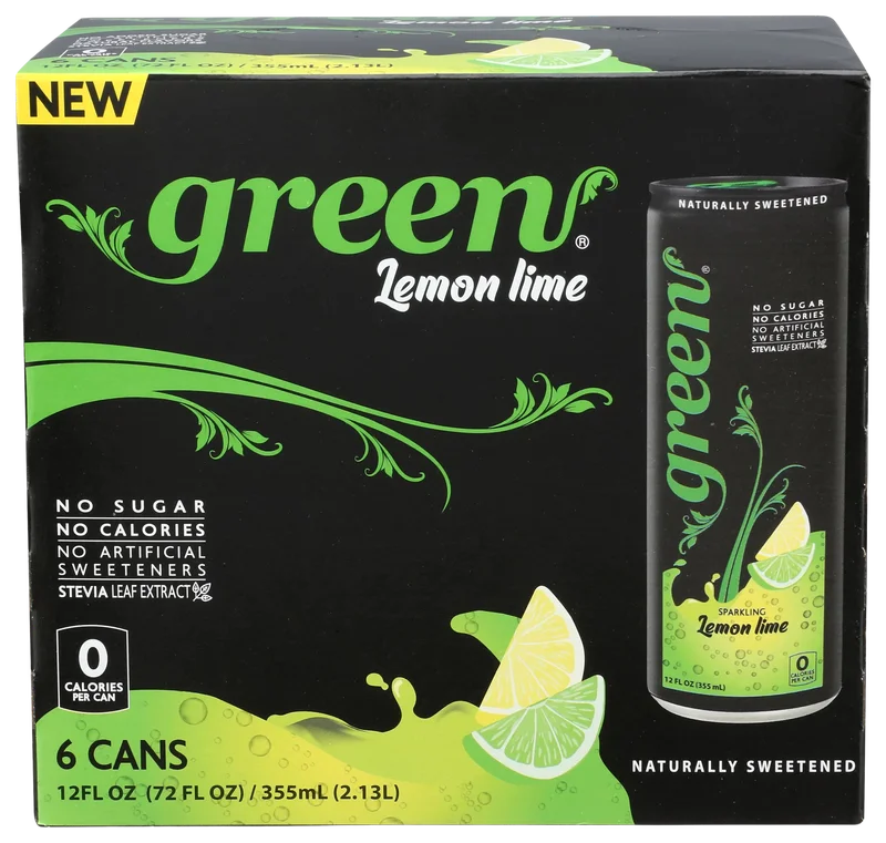 Image of Green Cola Lemon Lime Soda