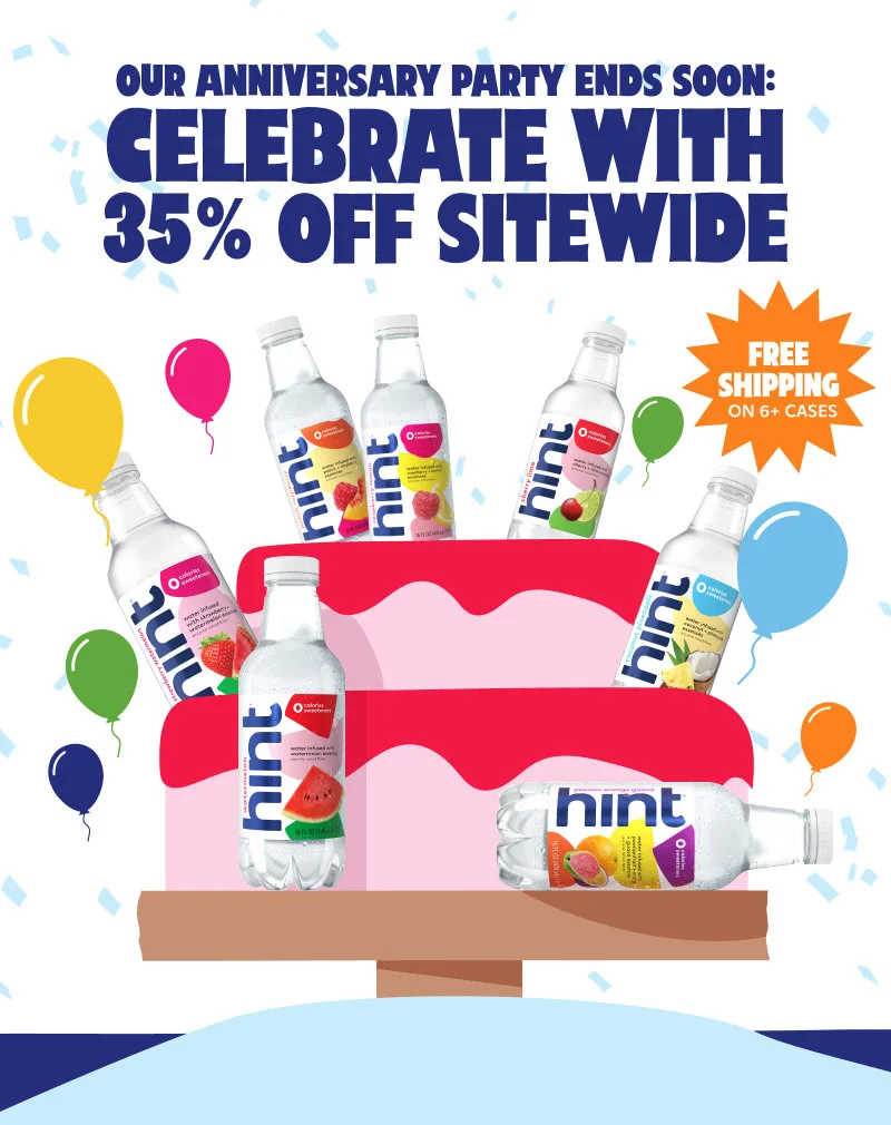 Happy Anniversary to Hint! Celebrate with 35% off sitewide