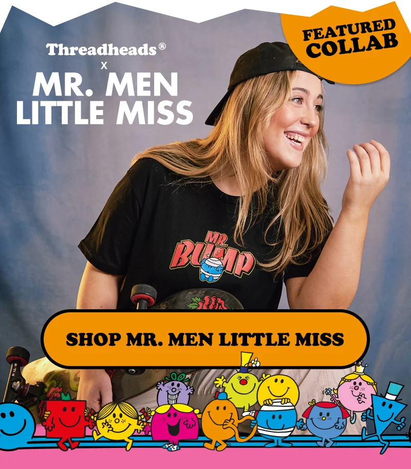 Featured collab. Threadheads x Mr. Men Little Miss
