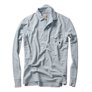 Long Sleeve Vintage Pique Polo