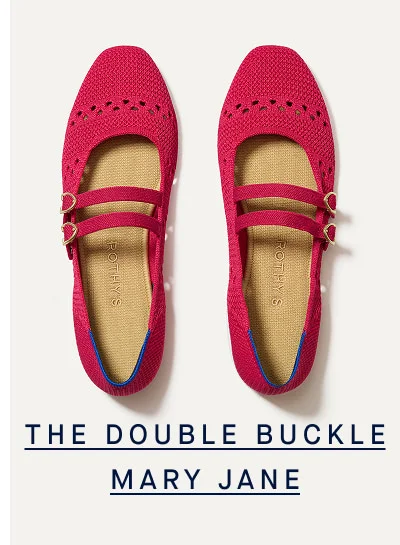 THE DOUBLE BUCKLE MARY JANE