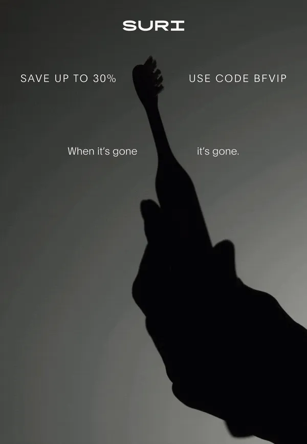 save up to 30% - use code: discount code - when it's gone, it's gone