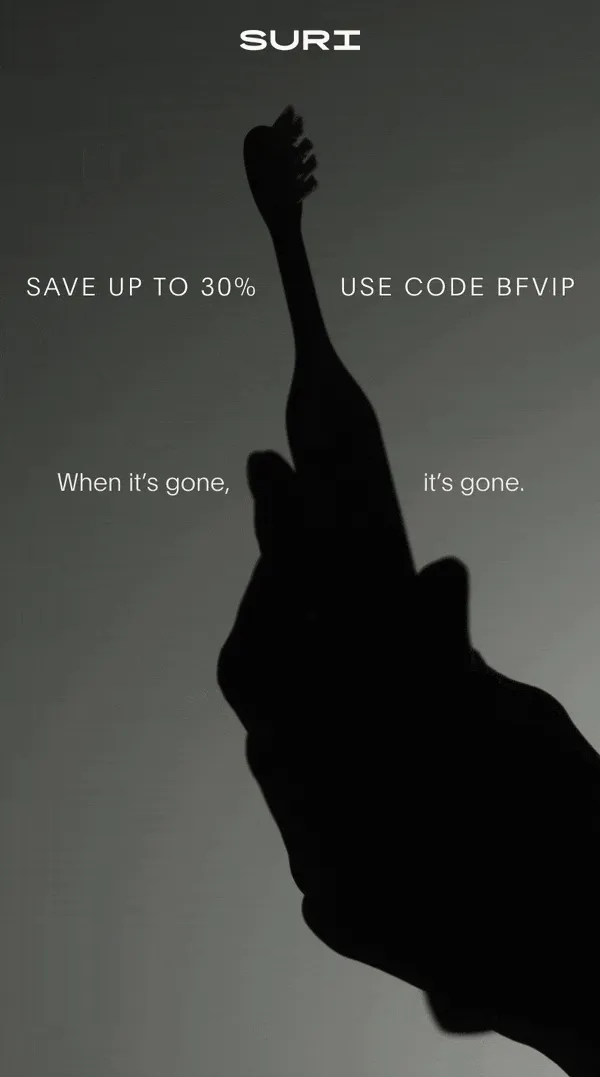 save up to 30% - use code: discount code - when it's gone, it's gone