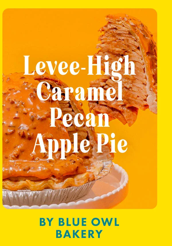 Levee-High Caramel Pecan Apple Pie