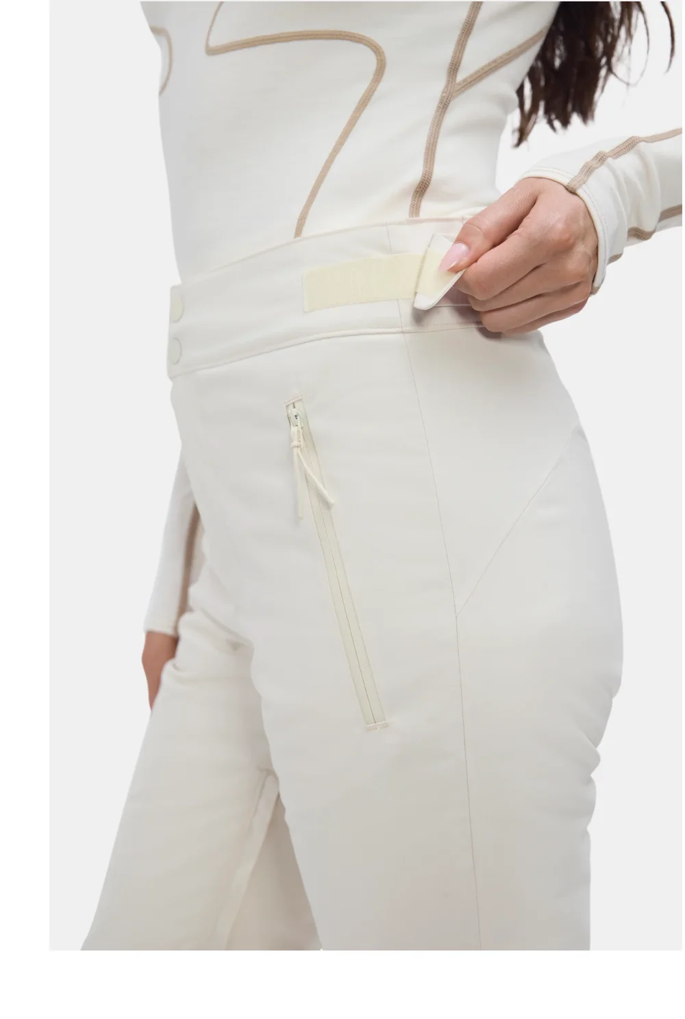 Shop Alessandra Pant in Oat Milk