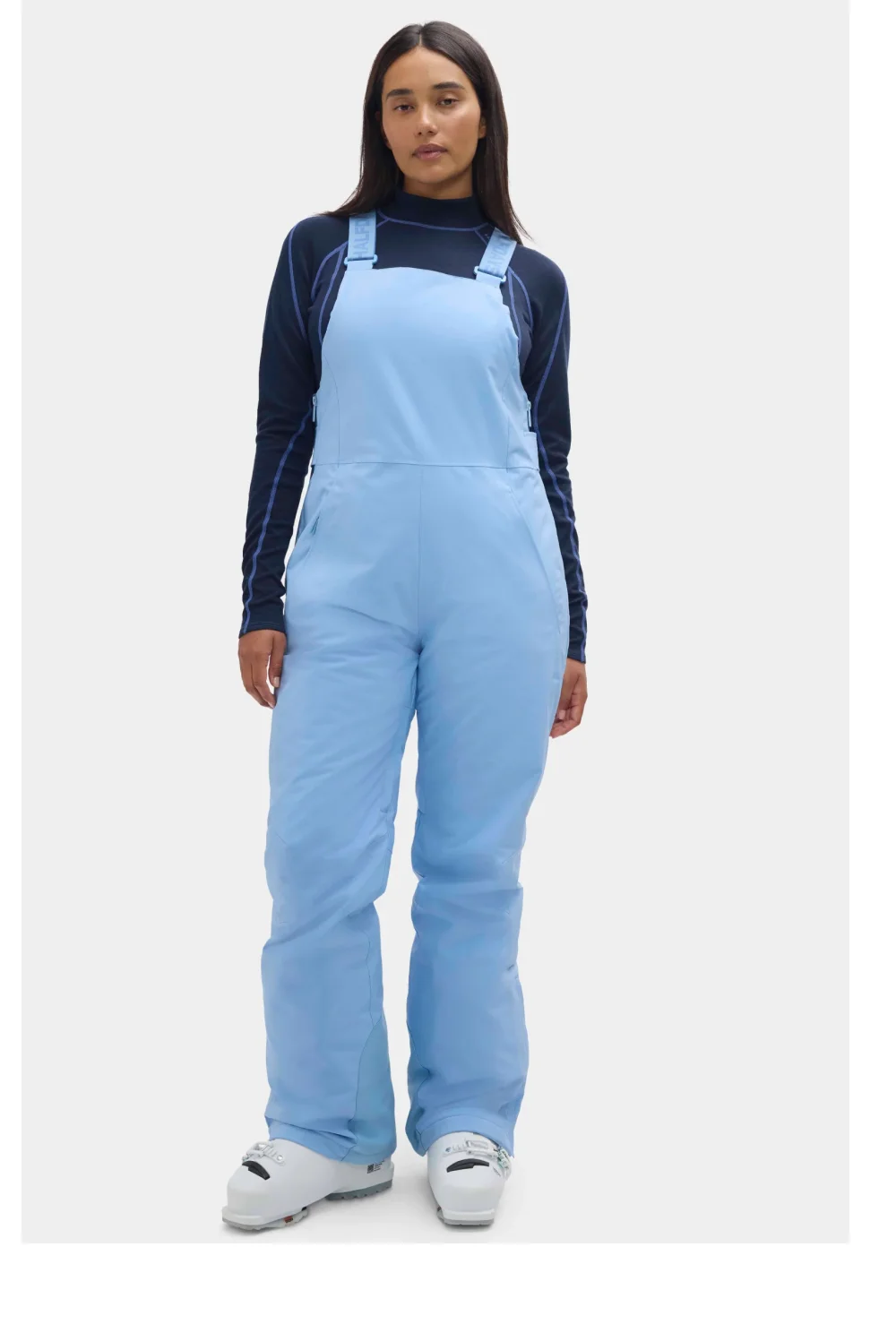 Shop Carson Bib Pant in Forget Me Not