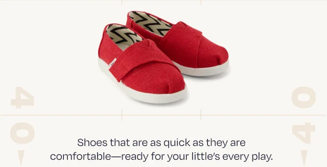 Red Canvas Toddler Alpargata- Image