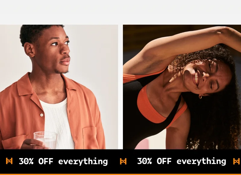 30 OFF everything