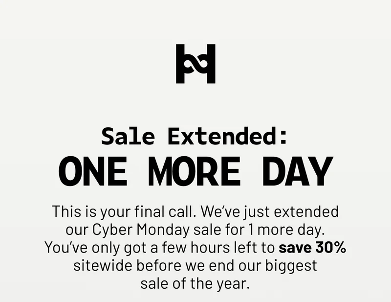 Sale Extended