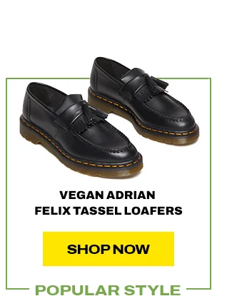 VEGAN ADRIAN FELIX TASSEL LOAFERS