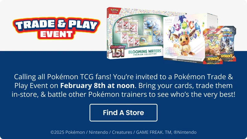 Trade & Play Event | Find A Store