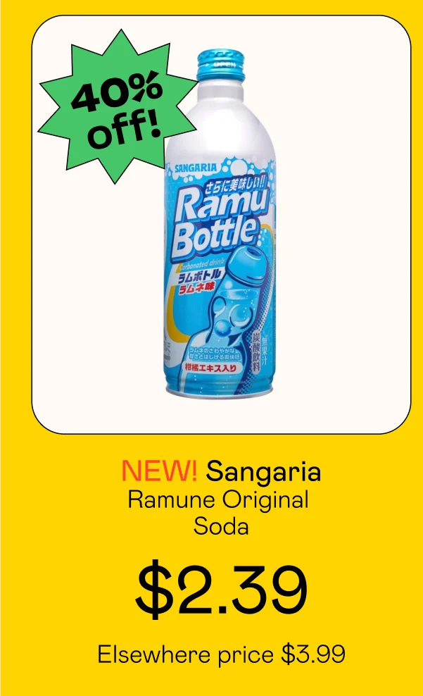 Ramune Original Soda