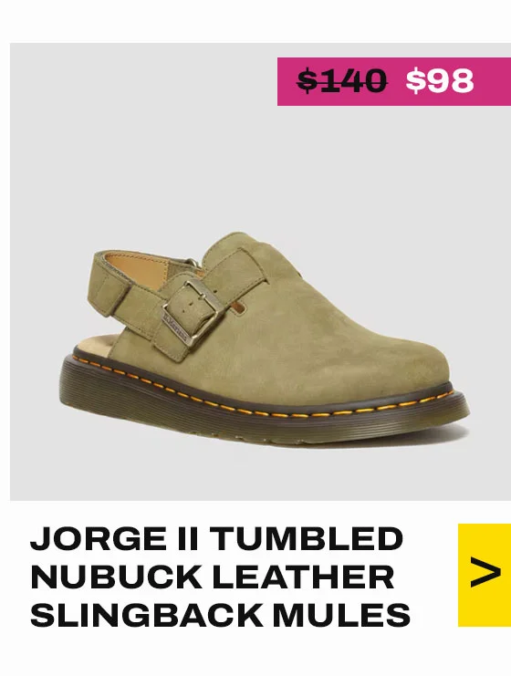 JORGE II TUMBLED NUBUCK LEATHER SLINGBACK MULES