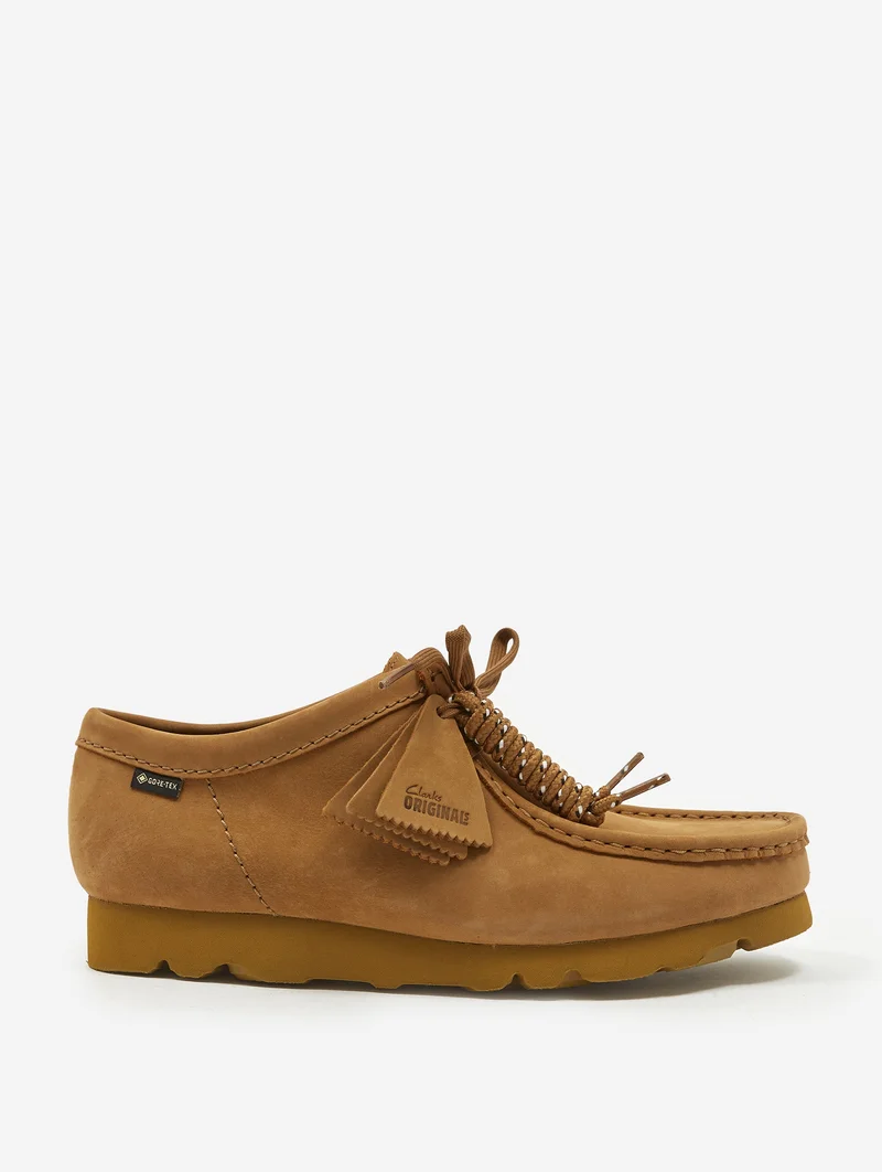 Image of Clarks Originals Wallabee GTX - Oakmoss Nubuck