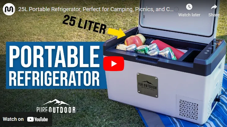 Deal Of The Day: Pure Outdoor. Emperor 25L Portable Refrigerator 26 Quart. With Home And Car Plug Adapters. Free Standard US Shipping. $154.99 Was $249.99. 38% Off. Shop Now.