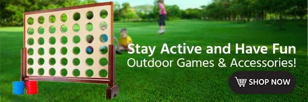Stay Active And Have Fun. Outdoor Games And Accessories. Shop Now.