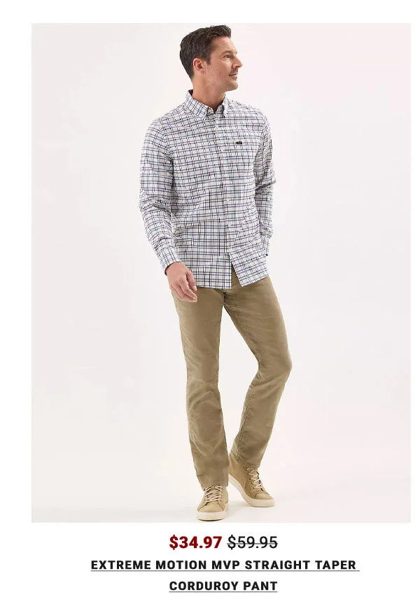 Extreme Motion MVP Straight Taper Corduroy Pant