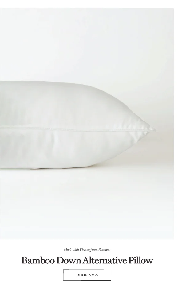 Bamboo Down Alternative Pillow Bamboo Down Alternative Pillow