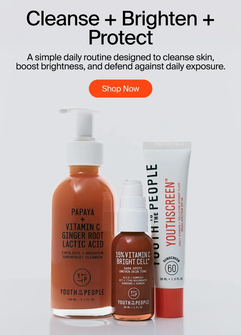 Cleanse + Brighten + Protect