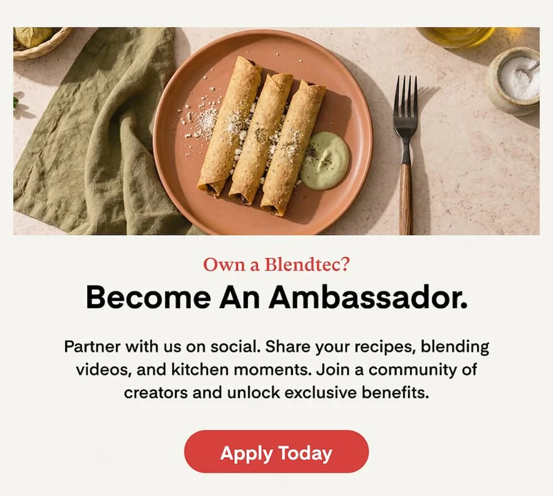 Become a Blendtec Ambassador