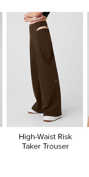 HIGH-WAIST RISK TAKER TROUSER