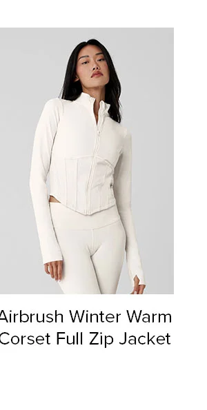 AIRBRUSH WINTER WARM CORSET FULL ZIP JACKET