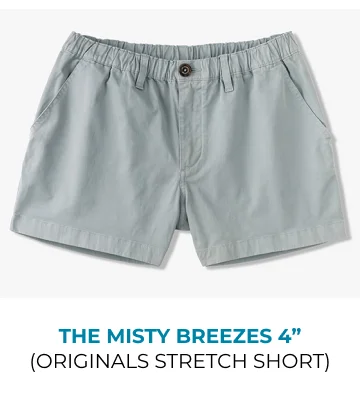 Originals Stretch Short: The Misty Breezes 4"