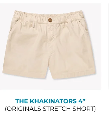 Originals Stretch Short: The Khakinators 4"