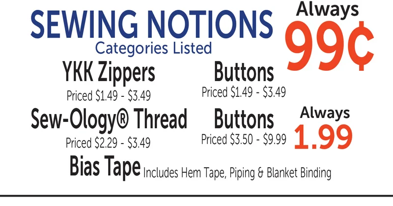 Sewing Notions