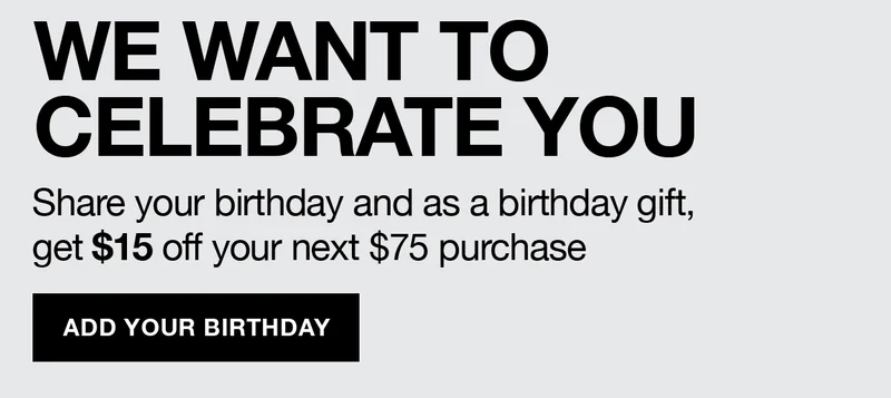 WE WANT TO CELEBRATE YOU