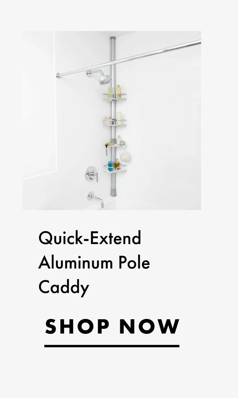 Quick-Extend Aluminum Pole Caddy | SHOP NOW