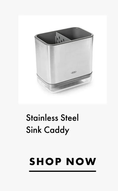 Stainless Steel  Sink Caddy | SHOP NOW
