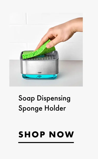 Soap Dispensing Sponge Holder | SHOP NOW