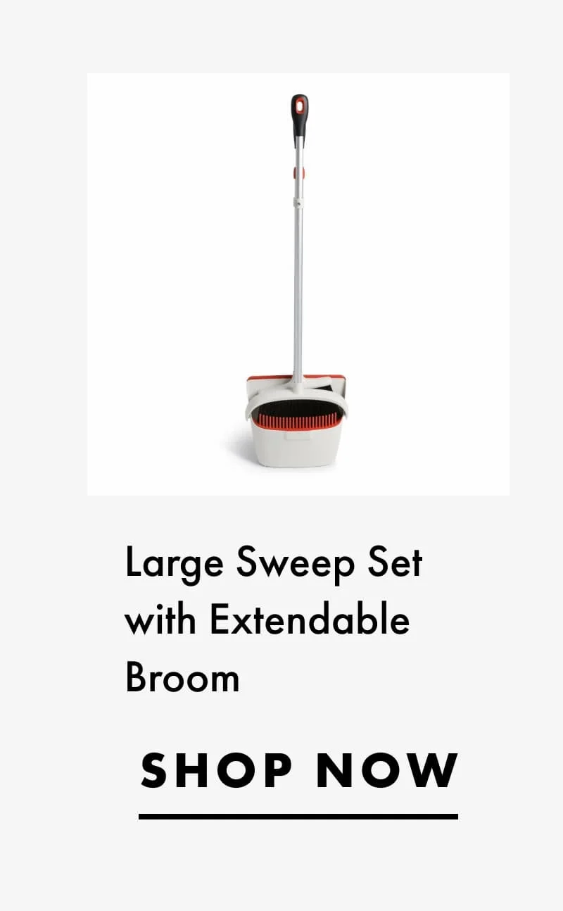 Large Sweep Set with Extendable Broom | SHOP NOW