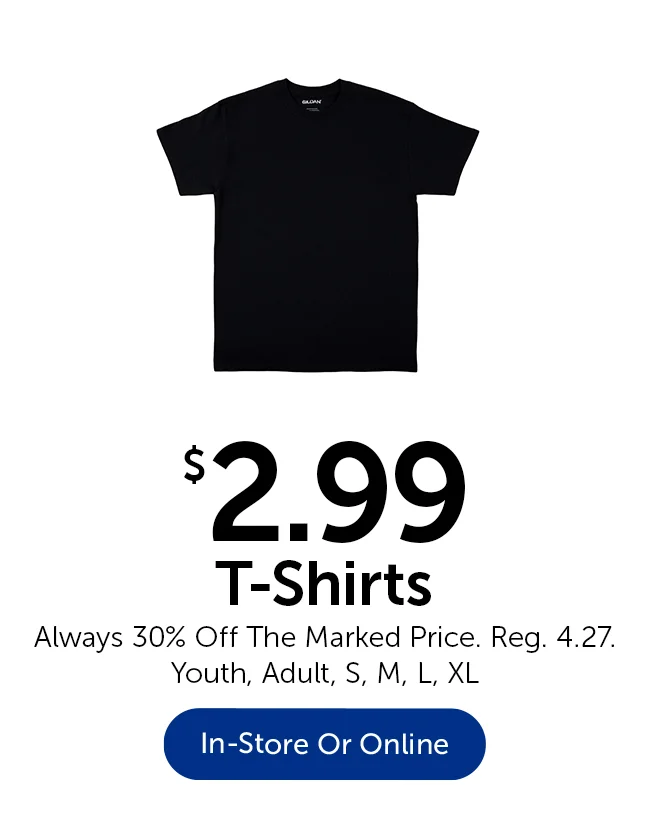 $2.99 T-Shirts